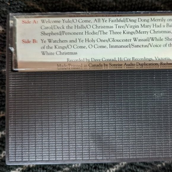 Vintage Audio Cassette - Vancouver Welsh Men’s Choir - © 1989, 1991 and 1992 - Picture 7 of 9